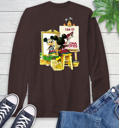 NHL Hockey Arizona Coyotes Mickey Drawing Shirt - Image 62