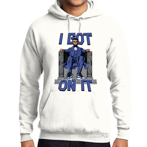 Air Jordan 1 Game Royal Matching Sneaker Shirt I Got On It Royal Black And White Sneaker Shirt