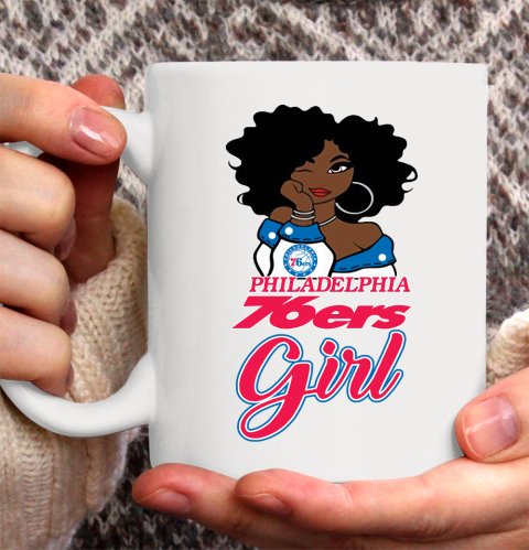 Philadelphia 76ers Girl NBA Ceramic Mug 11oz 2
