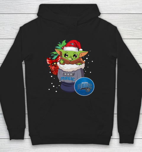 Orlando Magic Christmas Baby Yoda Star Wars Funny Happy NBA Hoodie 2