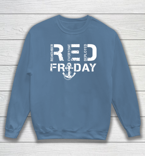 On Fridays We Wear Red Friday Military Navy Soldiers Sweatshirt 6