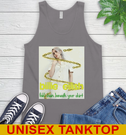 Billie Eilish Gold Chain Beneath Your Shirt 76