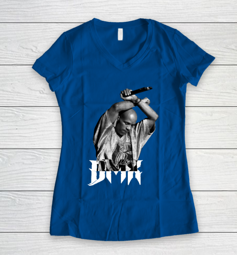 DMX vintage rap Women's V-Neck T-Shirt 7