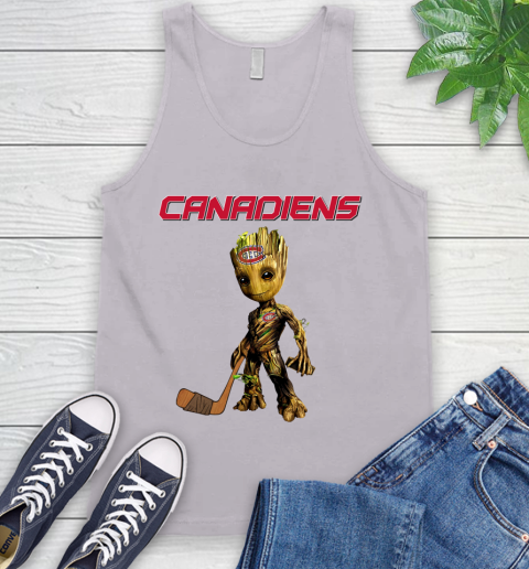 Montreal Canadiens NHL Hockey Groot Marvel Guardians Of The Galaxy Tank Top 4