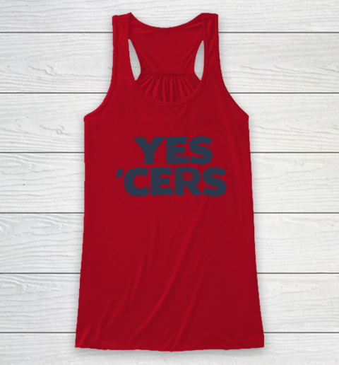 Yes cers Racerback Tank 3