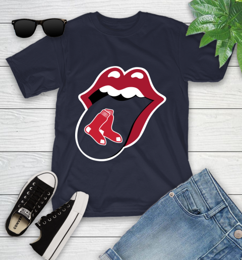 Boston Red Sox MLB Baseball Lips I Root For My Team Adoring Fan 105