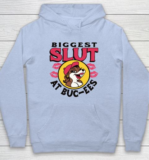 The Biggest Slut At Bucee's The Gas Station Hoodie 5