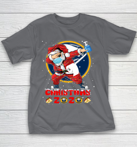 Buffalo Sabres Funny Santa Claus Dabbing Christmas 2020 NHL Youth T-Shirt 5