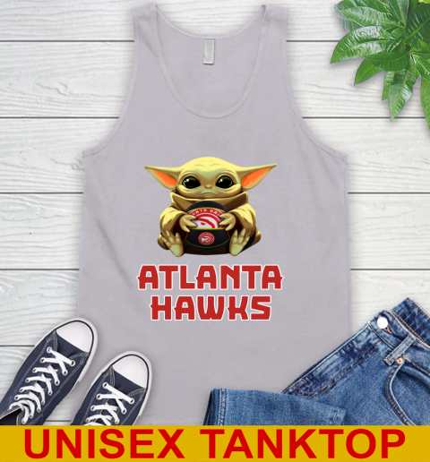 NBA Basketball Atlanta Hawks Star Wars Baby Yoda Shirt 73