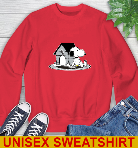 MLB Baseball Chicago White Sox Snoopy The Peanuts Movie Shirt Sweatshirt 10