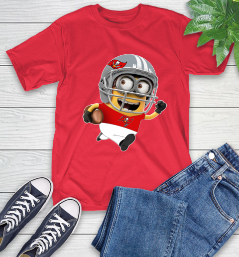NFL Tampa Bay Buccaneers Minions Disney Football Sports T-Shirt 10