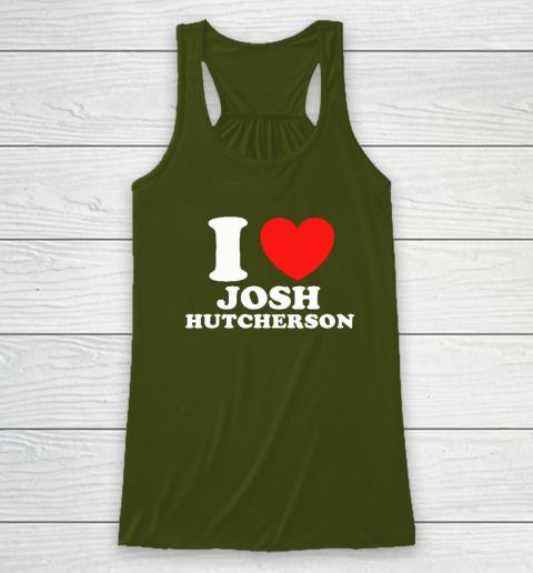 I Love Josh Hutcherson Racerback Tank 2