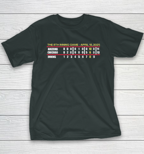 The 8th Inning Game April 18 2025 Chicago Cubs Youth T-Shirt 3