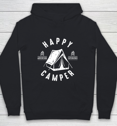 Happy Camping Camper Tent W Youth Hoodie
