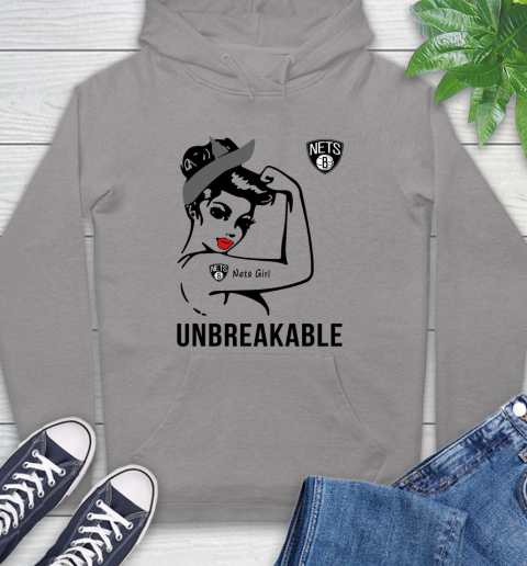 NBA Brooklyn Nets Girl Unbreakable Basketball Sports Hoodie 4
