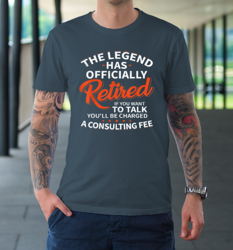 The Legend Has Retired Men Officer Officially Retirement T-Shirt 12