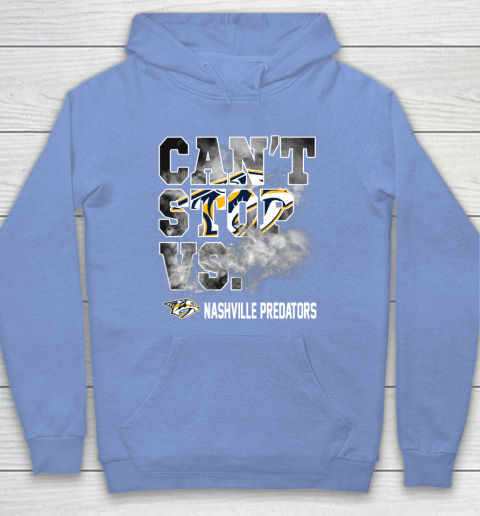 NHL Nashville Predators Hockey Can't Stop Vs Hoodie 8