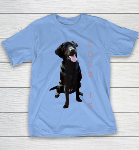 Dog Mom Shirt Labrador Retriever Shirt Women Men Kids Black Lab Dog Mom Youth T-Shirt 8