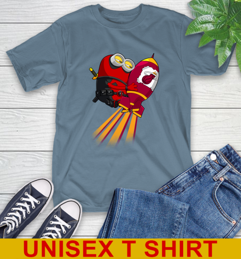NBA Basketball Miami Heat Deadpool Minion Marvel Shirt T-Shirt 8