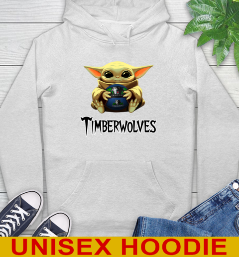 NBA Basketball Minnesota Timberwolves Star Wars Baby Yoda Shirt 13