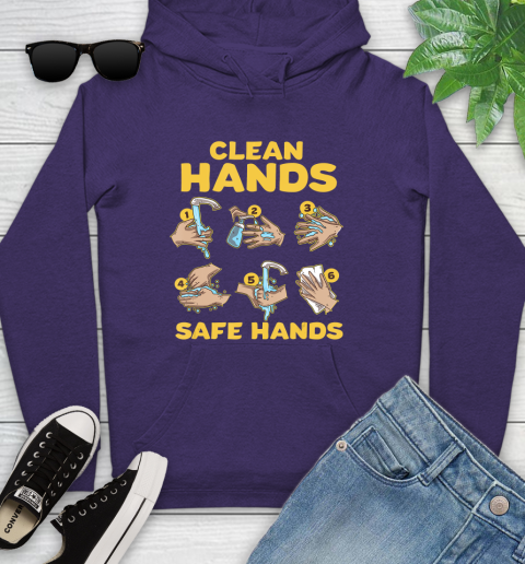 Nurse Shirt Washing Clean Hands Safe Hand Hygiene Wash Save T Shirt Youth Hoodie 5