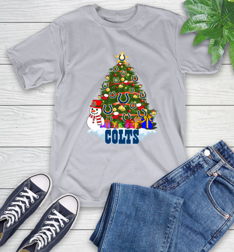 Indianapolis Colts Merry Christmas NFL Football Sports T-Shirt 6