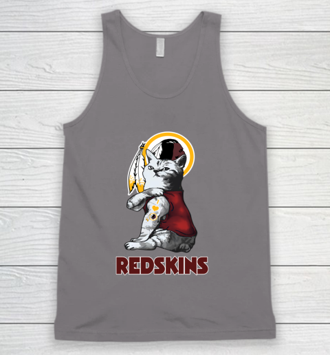 NFL Football My Cat Loves Washington Redskins Tank Top 6