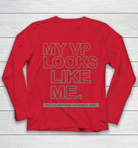 My VP Looks Like Me Youth Long Sleeve 8