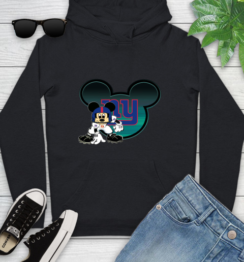 NFL New York Giants Mickey Mouse Disney Football T Shirt Youth Hoodie 2