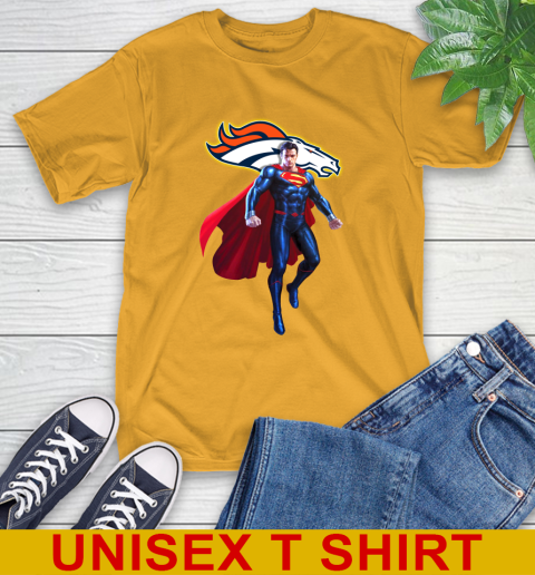Superman broncos shirt outlet