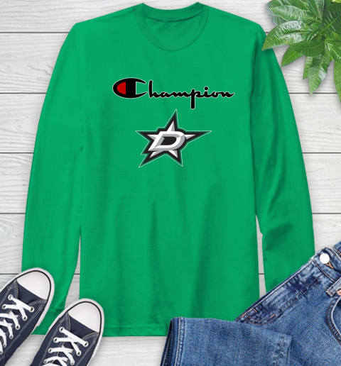NHL Hockey Dallas Stars Champion Shirt Long Sleeve T-Shirt 5