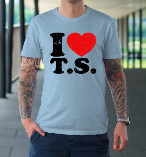 Just love shop t shirt blue