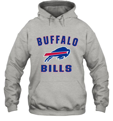 Buffalo Bills NFL Pro Line Gray Victory Arch Hoodie 