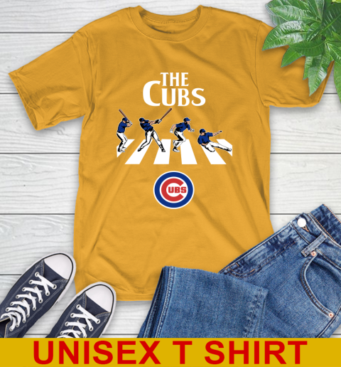 MLB Baseball Chicago Cubs The Beatles Rock Band Shirt T-Shirt 2