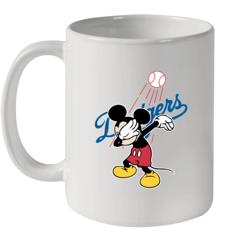 Los Angeles Dodgers MLB Baseball Dabbing Mickey Disney Sports Ceramic Mug 11oz