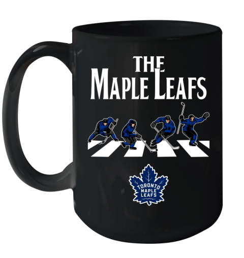 NHL Hockey Toronto Maple Leafs The Beatles Rock Band Shirt Ceramic Mug 15oz