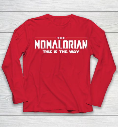 The Momalorian Mother's Day 2020 This is the Way Youth Long Sleeve 8