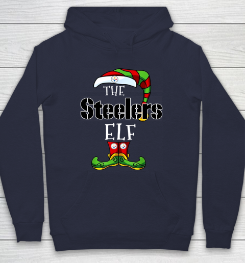 Pittsburgh Steelers Christmas ELF Funny NFL Hoodie 2