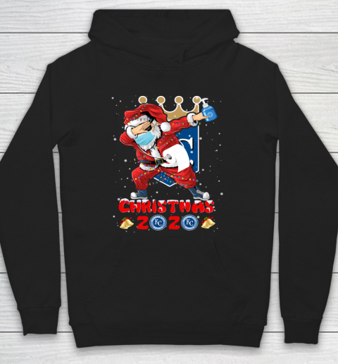 Kansas City Royals Funny Santa Claus Dabbing Christmas 2020 MLB Hoodie