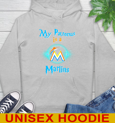 MLB Baseball Harry Potter My Patronus Is A Miami Marlins Hoodie 6