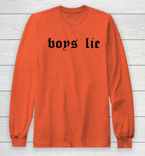 Boys Lie Long Sleeve T-Shirt 3