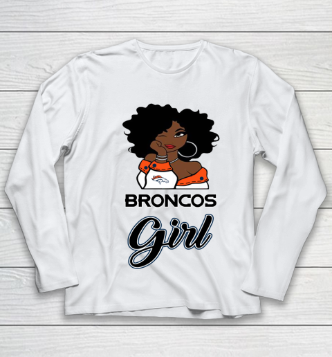 Denver Broncos Girl NFL Youth Long Sleeve 2