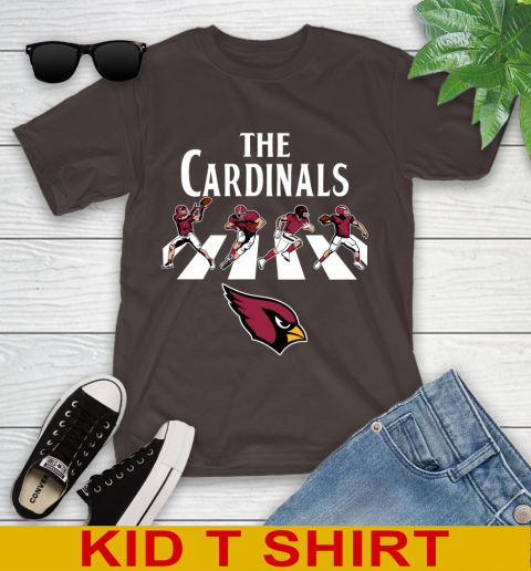 NFL Football Arizona Cardinals The Beatles Rock Band Shirt Youth T-Shirt 6