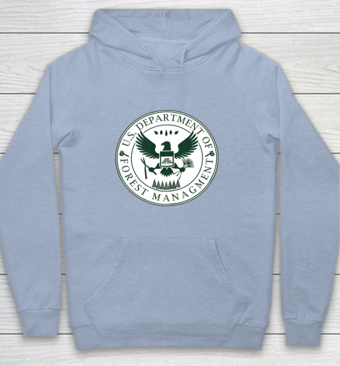 Make America Rake Again US Department Of Forest Managment Youth Hoodie 5