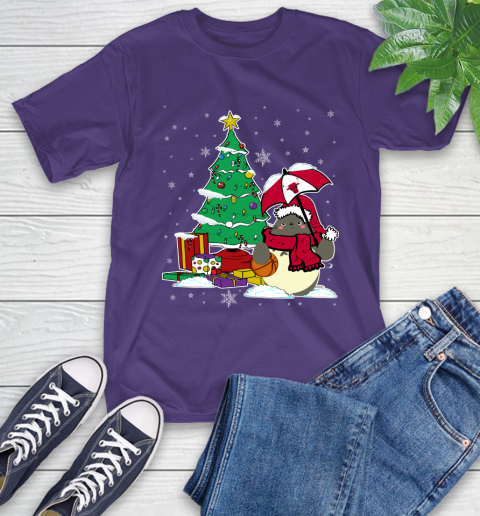 Chicago Bulls NBA Basketball Cute Tonari No Totoro Christmas Sports T-Shirt 5