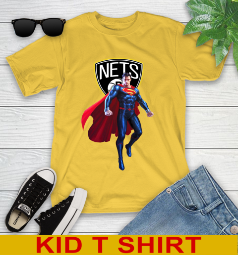 NBA Awesome Superman Basketball Sports Brooklyn Nets 108