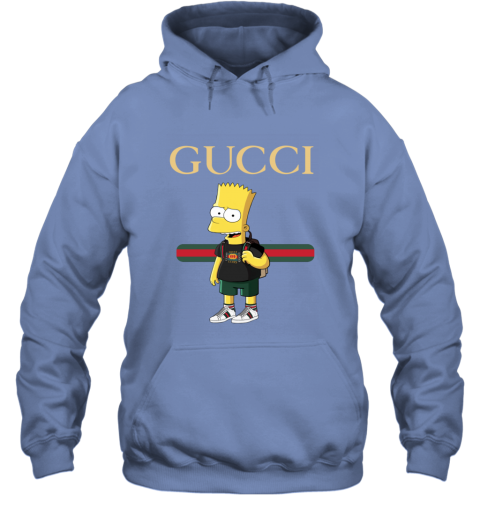 bart simpson gucci hoodie