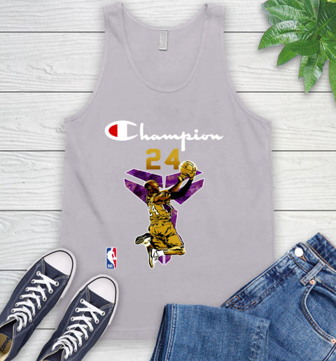 Kobe Bryant Champion Black Mamba 24 Shirt 68