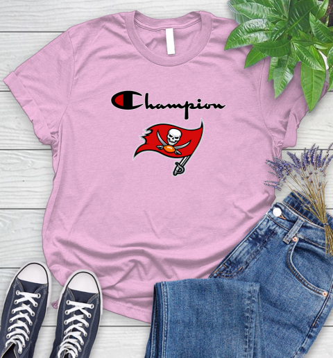 NFL Football Tampa Bay Buccaneers Champion Shirt Women's T-Shirt 8