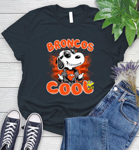 NFL Football Denver Broncos Cool Snoopy Shirt Women's T-Shirt 6